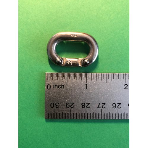 US STAINLESS Stainless Steel 316 Chain Connecting Link 1/4" (6mm) Marine Grade Connector