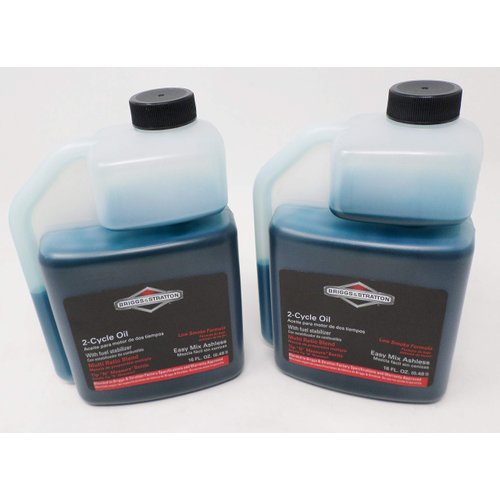 Briggs & Stratton 2-Cycle Easy Mix Motor Oil - 16 Oz. 100036 (Pack of 2)