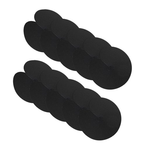 GlamorDove Hair Extensions Heat Protector Shields 10PCS Thick Templates Heat Shield Guards for Hair Extension Bonding Keratin Hair Extension Tools