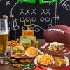 QZYL 50 PCS Football Plates, Football Party Plates, Football Shaped Disposable Paper Plates, Super Bowl 2024 Party Plates, Football Party Supplies for Football Decorations Sports Birthday Decoration