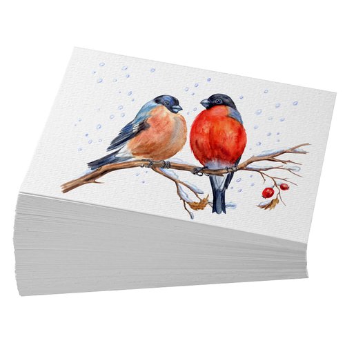 Sabary 250 Sheets Watercolor Paper Bulk White Cold Press Paper Pack Water Color Paper for Kids White Sketch Painting Watercolor Paper Paint Paper for Students Artists Drawing Supplies(4 x 6 Inch)