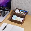 beheart Valet Tray Box with Magnetic Rotating, Office Desk Daily Supplies Organizer