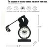 AOROTOE Golf Gifts for Men Dad Women Brother Bosses Golf Clubs Desk Clock Cool Desk Accessories for Coworkers Golfer Fans Souvenir Novelty Event Golf Office Decor Golfer Gadgets Unique Funny Stuff