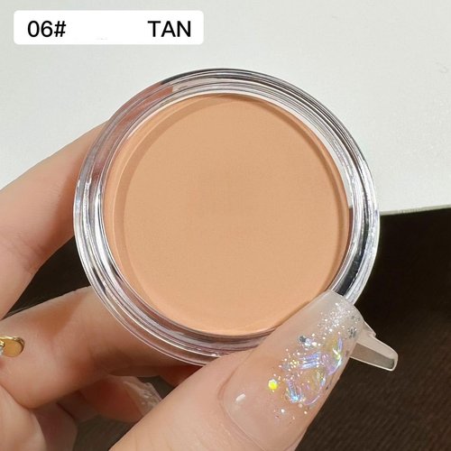 Melemando 7 Color Solid Concealer Full Coverage Correcting Cream Concealer Waterproof Long-lasting Under Eye Concealer for Dark Circles Color Corrector Pro Concealer (Color 06)
