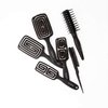 T4B Lussoni Care and Style Professional Styling Ceramic DuoVent Hairbrush with Two Sided Ballpoint Pins Designed for Medium and Short Hair for Professional Use