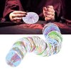 78Pcs Round Tarot Cards, Tarot Decks Beginner Board Game Fortune Telling Game Vintage Divination Tools for All Skill Levels