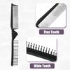 VOCOSTE Portable Folding Mini Hair Brush & Comb - Travel-Friendly, Foldable Hair Comb for Curly, Wet, Dry, Long Hair