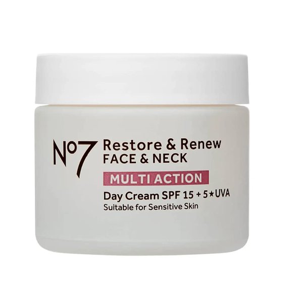No7 Restore & Renew FACE & NECK MULTI ACTION Day Cream 50ml