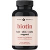 Hair Vitamins - Biotin 10000mcg with Vitamins & Adaptogens for Hair Growth, Hair Care, Hair Skin and Nails, Hair Skin and Nails Vitamins, Biotin Supplement, Hair Growth Vitamins, Biotin - 60 Capsules