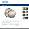 Schlage F40 AND 716 ADD Andover Door Knob with Addison Trim, Bed & Bath Privacy Lock, Aged Bronze