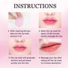 NIYET 30 pieces of Moisturizing Collagen Crystal Lip Mask - Anti-Ageing & Anti Chapped, Reduce lip Wrinkles, Fade Lip Color, Make Skin Smooth And Firm Collagen Lip Pieces (Gold-Lip Mask) …