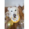 ZippyPaws Birthday Gifts for Dogs - Birthday Donutz Plush Squeaky Toy with Polkadots & Sprinkles, Dog Birthday Party Supplies for Boys & Girls