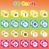 Aizweb Match Game,Memory Game,40 Pcs Toddler Card Games for Boys Girls Kids Ages 3 4 5 6,Flash Cards for Preschool Kindergarten Learning Activities,Educational Toys Homechool Supplies