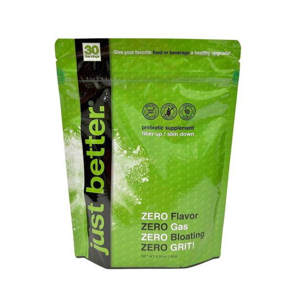 Prebiotic Fiber Supplement for a Healthy Gut | Fiber Powder with Zero Grit Zero Taste and No Bloating or Gas | Feel Full Faster | Keto Non-GMO Gluten Free Vegan 30 Servings