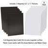 Magtech 08115 Magnetic Picture Frame Magnetic Multi-Use Pocket, 5 Pack