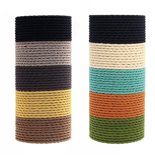100PCS Dark Colorful Elastic Hair Ties for Women Thick Hair No Damage,Small Ponytail Holder Rubber Bands for Girls Hair Accessories (Dark color)