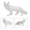UANDME Fox Toy Figures Set Includes Arctic Fox & Red Foxes Figurines Cake Toppers (7 Foxes)