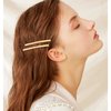 50 Gold Jumbo Bobby Pins, 2.56 Inch Metal Hair Clips Hair Pin Bobby-pins Hairpins Hair Accessories for Women Thick Long Updo Hair Style