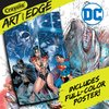Crayola Art with Edge - Justice League Coloring Book (28 Pages), Superhero Coloring Book, Adult Coloring, Gift for Teens