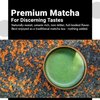 Matcha Moon Organic Ceremonial Grade Matcha Green Tea Powder - Pure Zen - Ideal for Traditionally Whisked Tea - 30g Tin - Finest Matcha Powder for Authentic Tea Experience