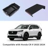 Neepiar 2PCS Center Console Organizer Tray and Armrest Storage Box Compatible with 2023 2024 Honda CR-V Accessories Insert Secondary Storage Box with ABS Material