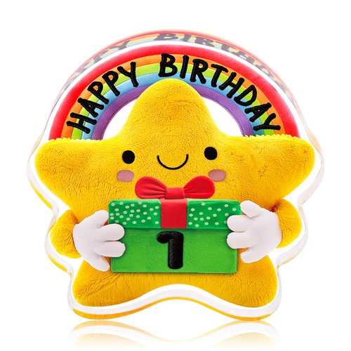 FLYAB Birthday Gifts for Kids - 1 Year Old Boy Birthday Gift - Acrylic Star First Gifts for Girls Boys Cute Toddler Birthday Gift Paperweight Decorations
