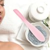 Facial Cream Spatula 10Pcs Mini Cosmetic Spatulas, Silicone Cosmetic Spatula, Mini Cosmetic Skincare Spatula Spoon for Cream, Lotions, Moisturizers Makeup Scoop