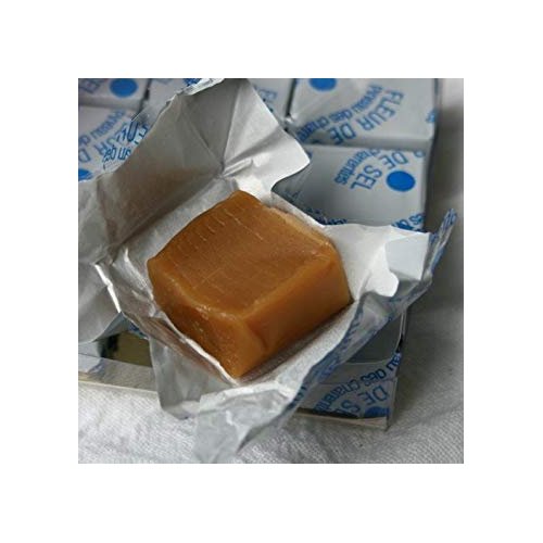 Gourmet Caramels with French Fleur de Sel of Guerande 18pc