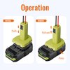 RVBOATPAT Power Wheel Battery Adapter for Ryobi Battery Adapter Battery Converter Kit 12 AWG Wire with Fuses and Connectors for Robotic RC Car Toy