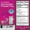 PowderVitamin Electrolytes Powder Plus (50 Servings) Black Tea Hibiscus Electrolyte Powder Keto, Sugar Free, Pink Himalayan Salt,1000mg Potassium,120mg Calcium,120mg Magnesium, Hydration Powder