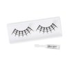Fright Night False Lashes, Spider Web, for scary spooky dramatic eyes to complete wicked witch or ghost look with lash adhesive