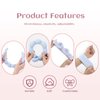 ATROCH Sponge Spa Headbands & Wristband Set,Puffy Makeup Headband Set for Washing Face,Soft Towel Skin Care Head Band,Cute Hair Band Shower 4 Pcs