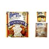 Pioneer Brand Gravy Variety Bundle, 2.75 oz (Pack of 6) includes 2-Count Peppered Gravy Mix + 2-Count Country Sausage Flavor Gravy Mix + 2-Count Country Gravy Mix