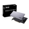 ASUS Hyper M.2 X16 PCIe 3.0 X4 Expansion Card V2 Supports 4 NVMe M.2 (2242/2260/2280/22110) Upto 128 Gbps for Intel VROC and AMD Ryzen Threadripper NVMe Raid