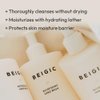 BEIGIC Refreshing Hand Wash | Vegan Hand Soap Foam w/Baobab Seed Extract, Soapbark Extract & Lavender Oil | Hypoallergenic Hand Soap Liquid | Gentle Hand Soap for Sensitive Skin (10.6 oz)