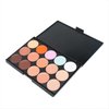 YARLADY 15 Colors full coverage concealer Palette,Contouring Cream,Contouring Foundation Concealer Palette - Vegan, Animal free and hypoallergenic (Z-03)