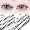 CB 3 Trays Cluster Eyelash, DIY Individual Extensions At Home, Eyelash Clusters False Eyelashes, Volume Eyelash Extensions, C Curl, Little-Devil, 180 Pcs In 3 Trays, 9-10-11mm Mixed