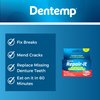 Dentemp Repair Kit - Repair-It Advanced Formula Denture Repair Kit (Pack of 2) - Denture Repair Kit Repairs Broken Dentures - Denture Repair to Mend Cracks & Replace Loose Teeth