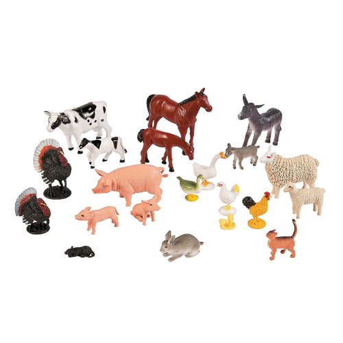 Fun Express - Farm Animals Action Figures - Toys - Character Toys - Action Figures - 23 Pieces
