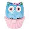 Claire's Club Girl's Blue Owl Cupcake Lip Gloss Pot Blueberry Flavor