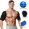 EXCEART Double Shoulder Support Shoulder Wrap Protector Shoulder Strap Brace for Outdoor Hiking Lifting Sports (Size XL)