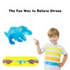 BENSE Stocking Stuffers Party Favors for Kids, Fun and Realistic Squishy Dinosaur, Autism Sensory Product