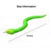 Ufurty Realistic Remote Control RC Snake Toy Fast Moving Simulation Fake Rattlesnake Robotic Toy Battery Powered Snake-Egg Controller USB Rechargeable Snake Scary Trick Toy for Kids Play
