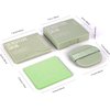 200 Sheets Oil Blotting Paper with Mirror, Puff, and Refill Pack – Face Oil Absorbing Sheets for Oil Control and Makeup Touch-Ups (200 Sheets)