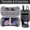 khanka Hard Travel Case Replacement for Anbernic RG556 Retro Handheld Game Console,Case Only. (Grey)