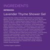 ANDALOU NATURALS Lavender Thyme Refreshing Shower Gel, 8.5 Ounce