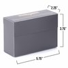 The Big Box Double-Wide - Two Deck Oversized TCG Deck Box - Duel Deck Compatible with MTG Magic The Gathering Planechase, Archenemy Baseball, LCGs - Trading Card Games