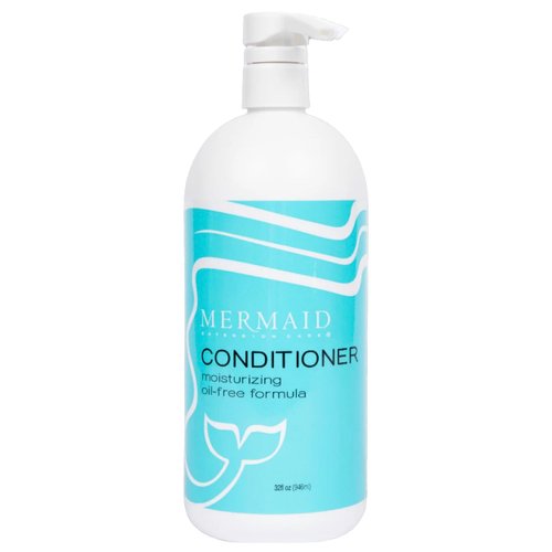 Mermaid Extension Care Conditioner, Moisturizing, Oil-Free Daily Formula for Hair Extensions, 32 ...