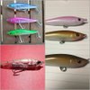 wLure 10 Blank Unpainted Minnow Crankbait Topwater Lipless Jerkbait Fishing Lures V3 (UPM708P10)