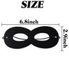 TIHOOD 50PCS Superhero Masks Felt Masks Eye Masks Half Masks Party Masks Kids Mask with Elastic Ribbon for Party, Masquerade, Halloween, Multicolor